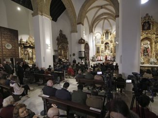 SEVILLA. 25.11.18. Monseñor Asenjo oficia misa en la iglesia de Santa Catalina. FOTO: JUAN FLORES. ARCHSEV.